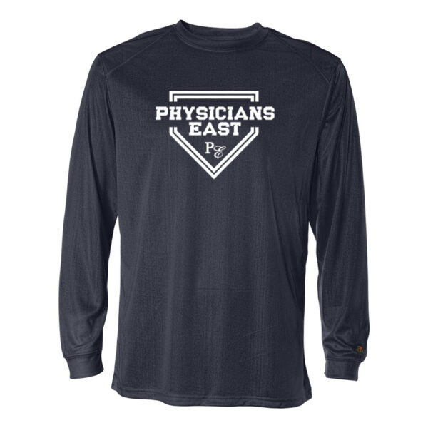 PE Baseball | Plate Design | Long-Sleeve Performance T-Shirt