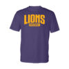 Lions Baseball | Word Arch |  Performance Tee