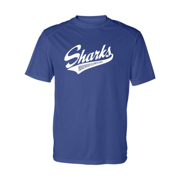 Ridgewood Elementary | Script Logo | Short-Sleeve Performance Tee