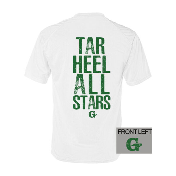 Tar Heel All-Stars | Tar Heel Distressed Left Chest/Back | Performance Tees