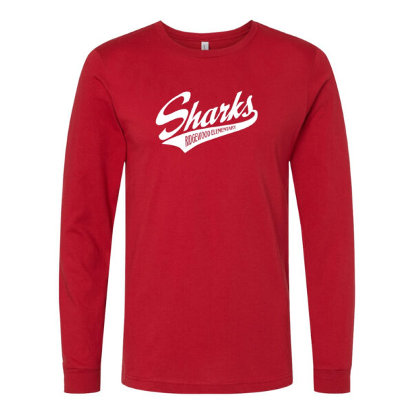Ridgewood Elementary School | Script Logo | Long-Sleeve Tee