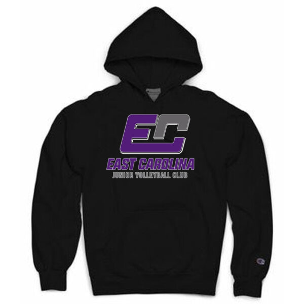 ECJVC | Full-Color Print | Comfort Color Garment Dyed Hooded Sweatshirt
