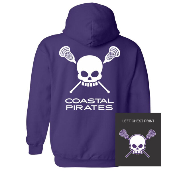 Coastal Pirates Lacrosse | Crewneck Sweatshirt