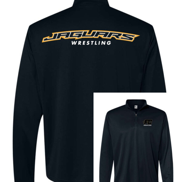 Farmville Central Wrestling | Long-Sleeve 1/4 Zip Performance Tee