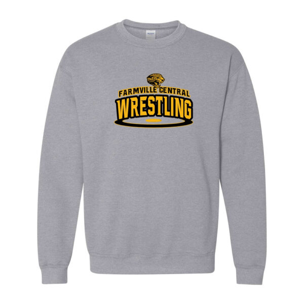 Farmville Central Wrestling | Cotton Crewneck Sweatshirt