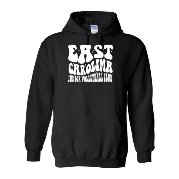 ECJVC | Bubble Letter Logo | Cotton Hooded Sweatshirt
