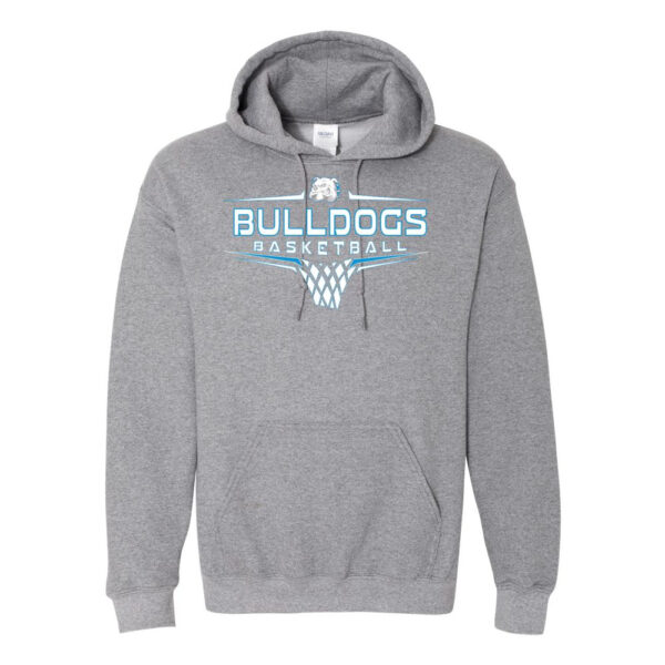 CM Eppes Basketball | Hoop Logo | Cotton Hooded Sweatshirt