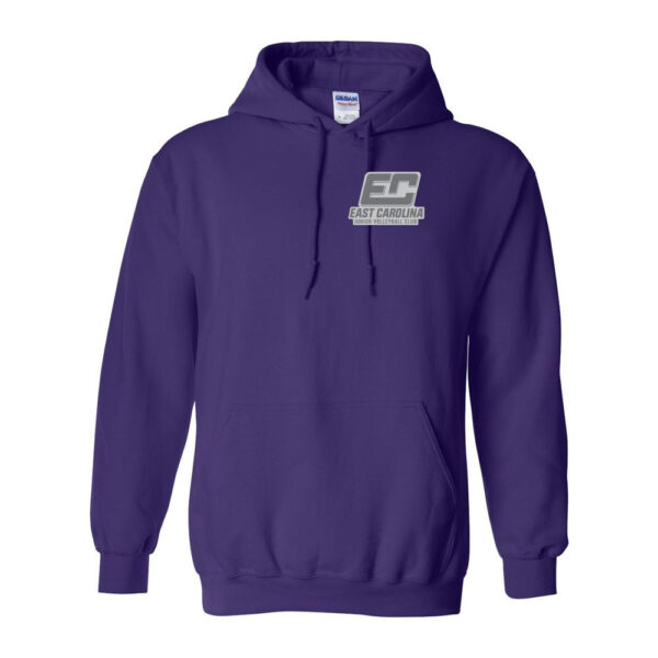 ECJVC | EC Greys Logo | Cotton Hooded Sweatshirt