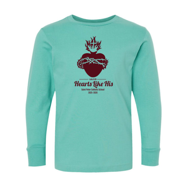 2025-2026 Saint Peter Catholic School | 100% of Proceeds Benefit SPCS | Long-Sleeve Cotton Tee