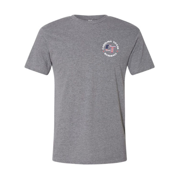 Carolina Titans Baseball Cotton Tee | Circle Design | Multiple Colors