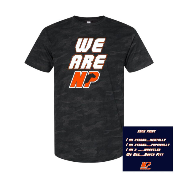 North Pitt Wrestling | We Are | Short-Sleeve Cotton Tee