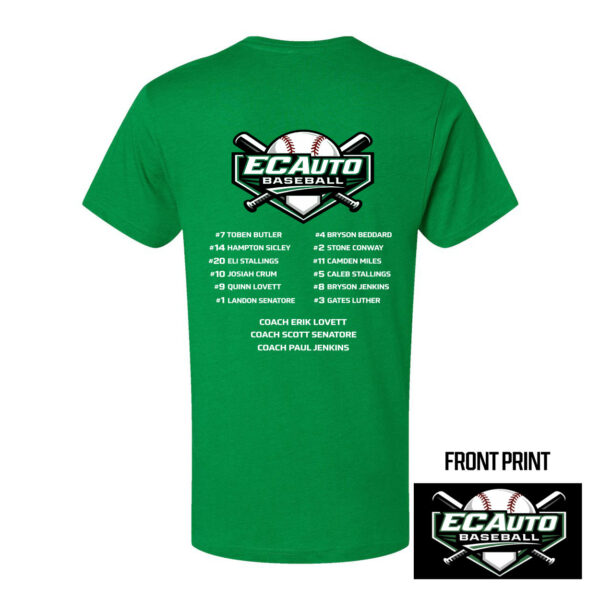 EC Auto | 2026 Roster | Cotton Tee | Sizes Whole Family