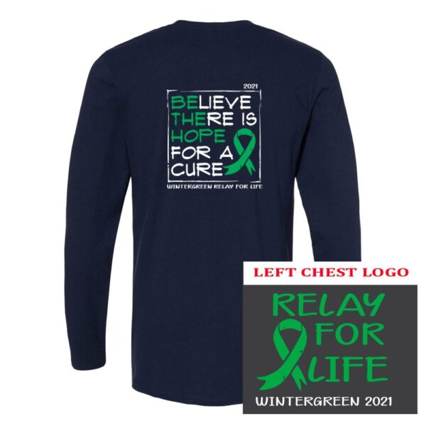 Wintergreen Relay for Life | Long-Sleeve Cotton Tee | ORDER DEADLINE 3/15