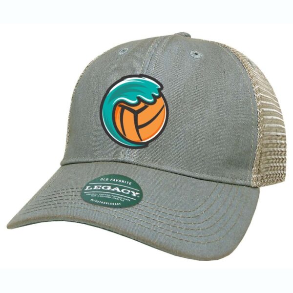 Carolina East Beach Volleyball | Ball Logo | LEGACY - Old Favorite Trucker Cap