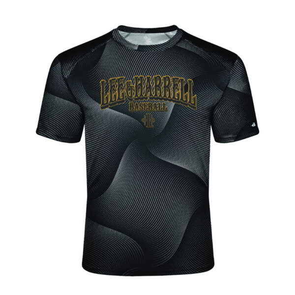 L&H Baseball | Word Arch Logo | Warp Tee