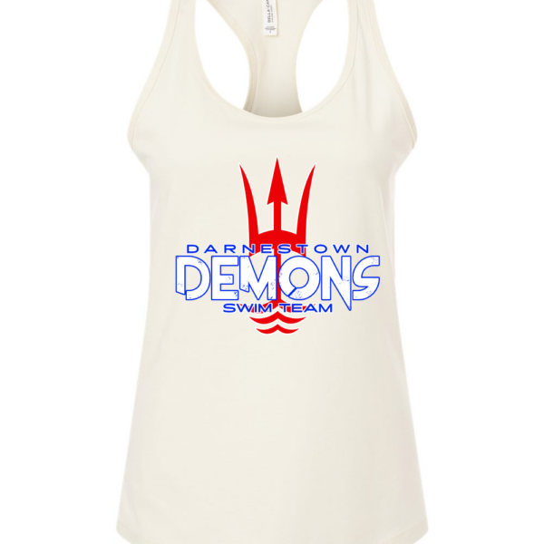 Darnestown Swim Team | Block Logo | Racerback Tank Top