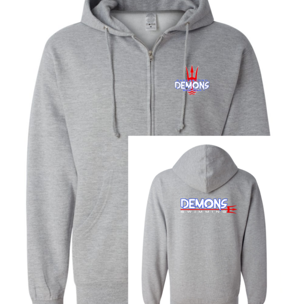 Darnestown Swim Team | Zip Cotton Hoodie